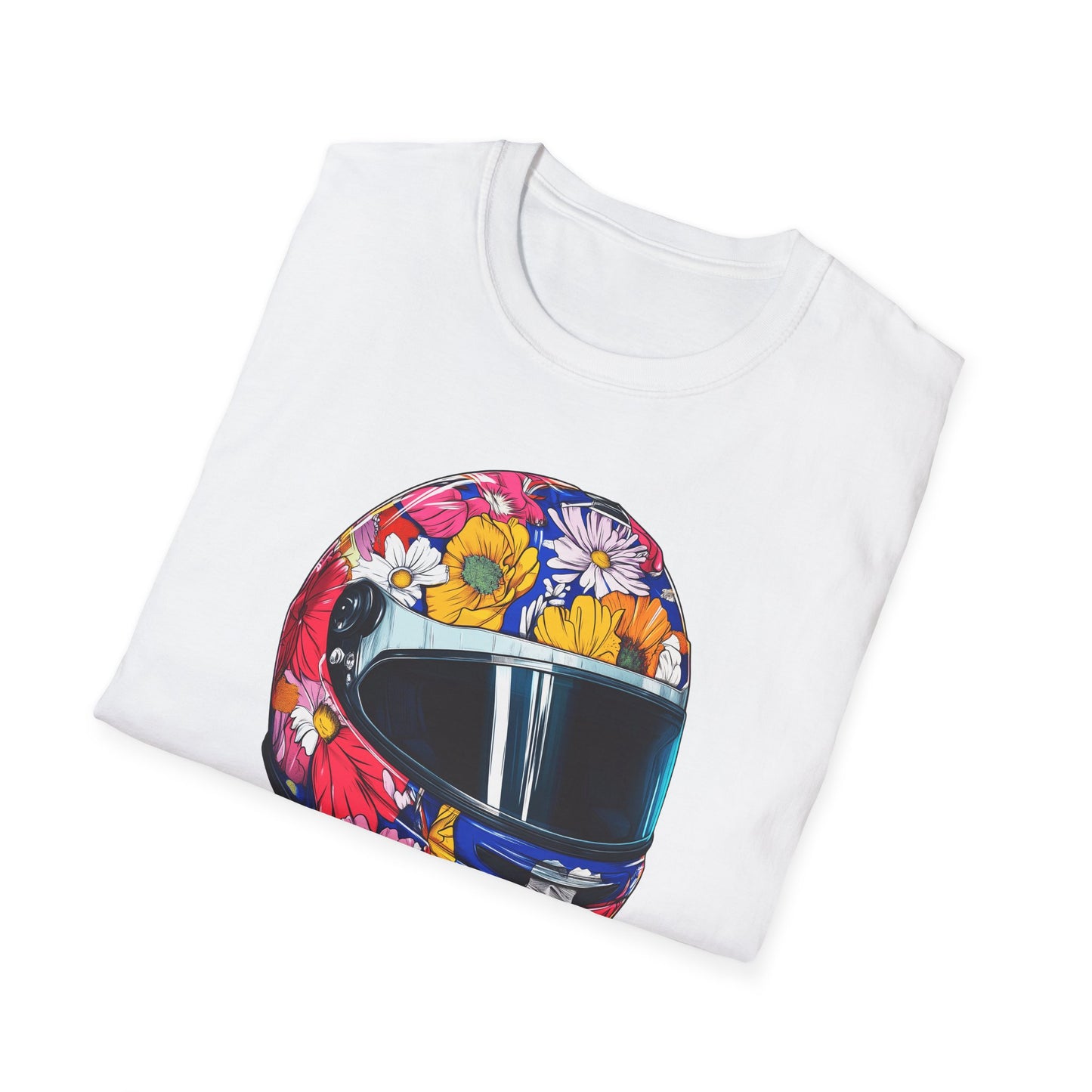 Floral Helmet T-Shirt III