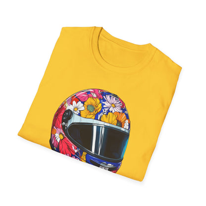 Floral Helmet T-Shirt III