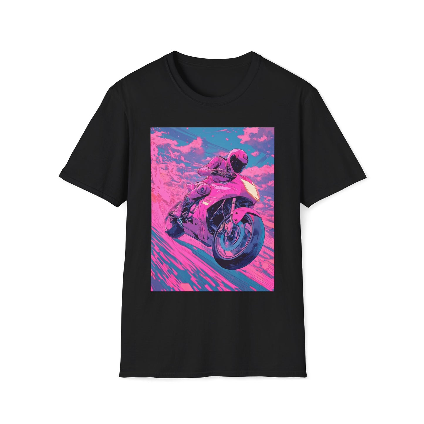 Pink Motorbike T-Shirt