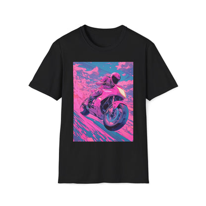 Pink Motorbike T-Shirt