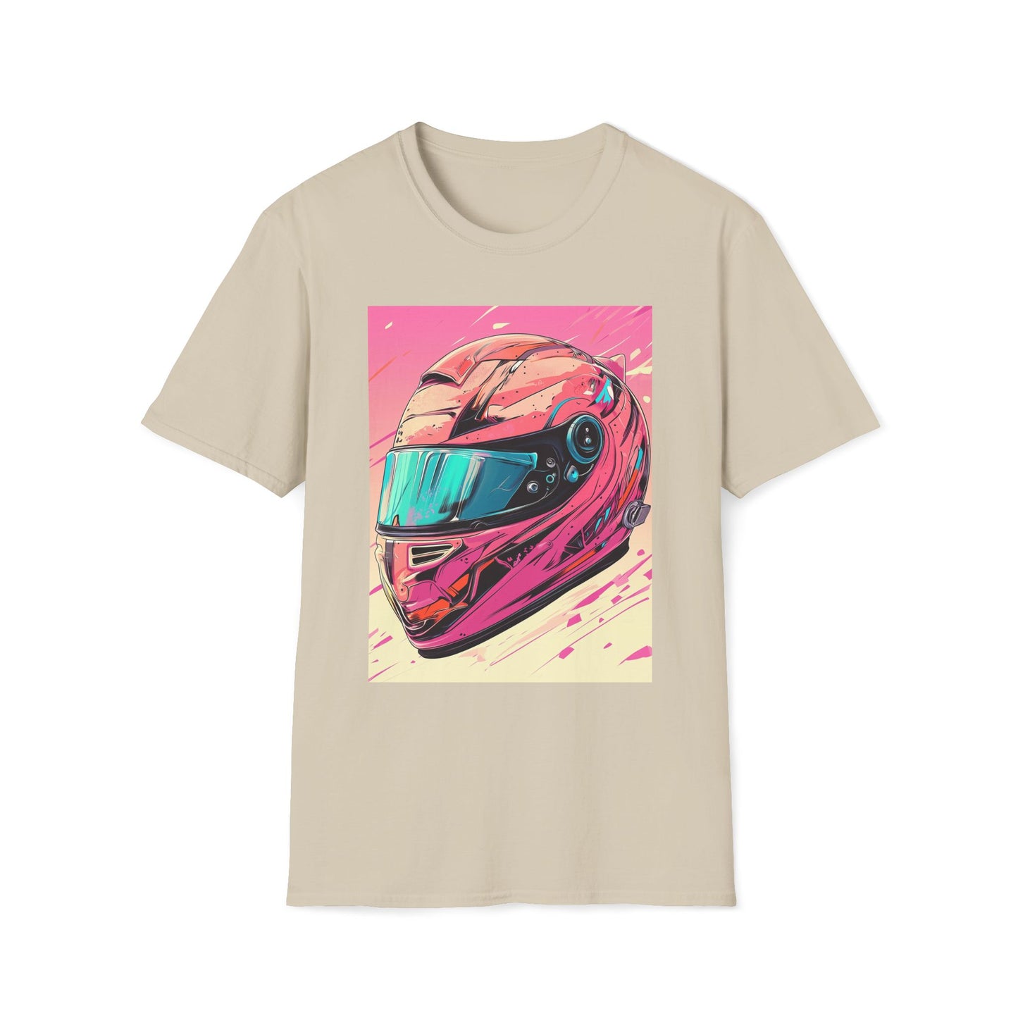 Pink Racing Helmet T-Shirt II