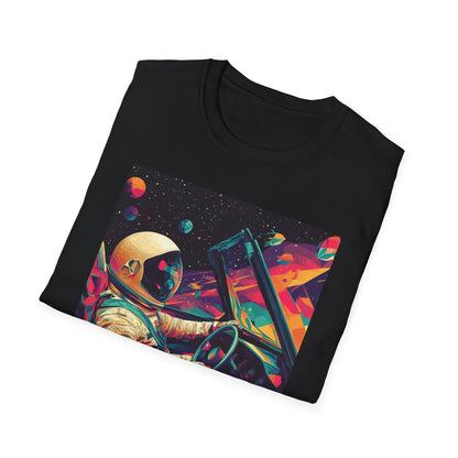 Astronaut Driving In Space III T-Shirt