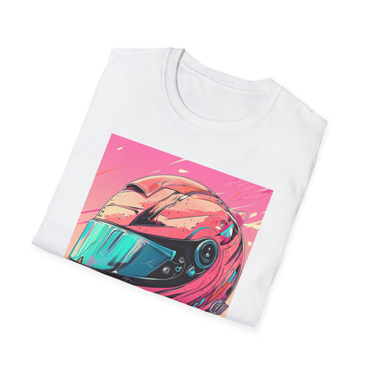 Pink Racing Helmet T-Shirt II