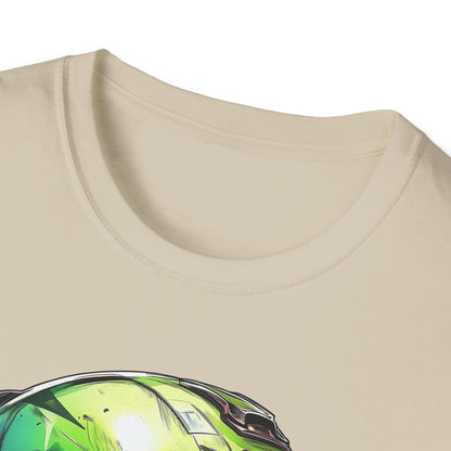 Green Racing Helmet T-Shirt III