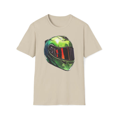 Green Racing Helmet T-Shirt III