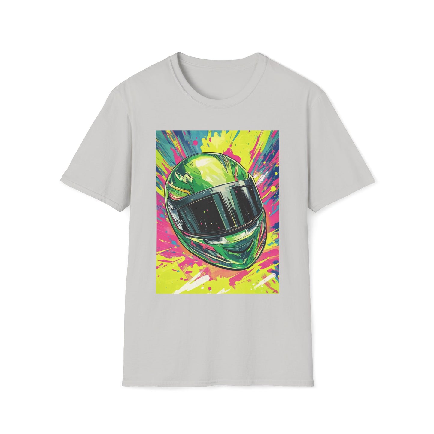 Green Racing Helmet T-Shirt III