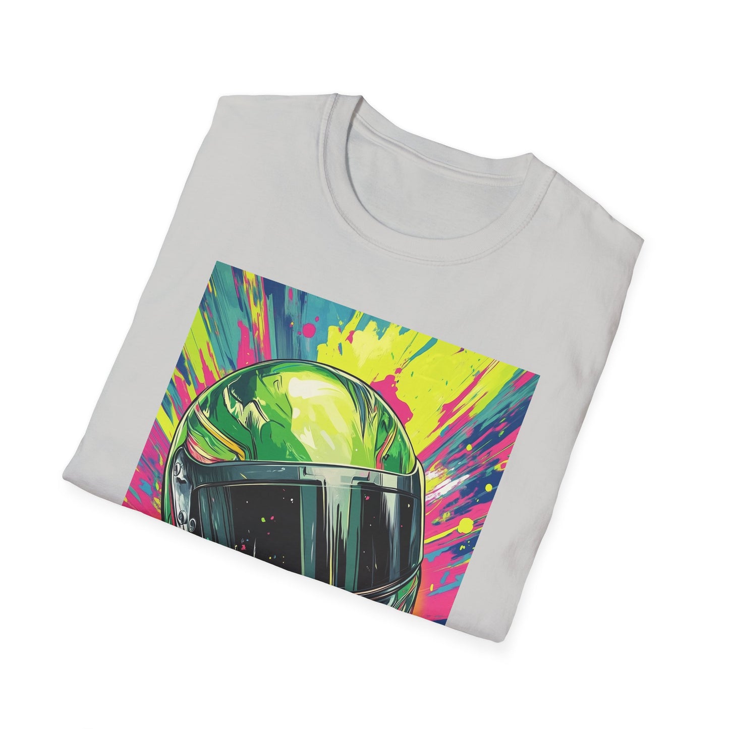 Green Racing Helmet T-Shirt III