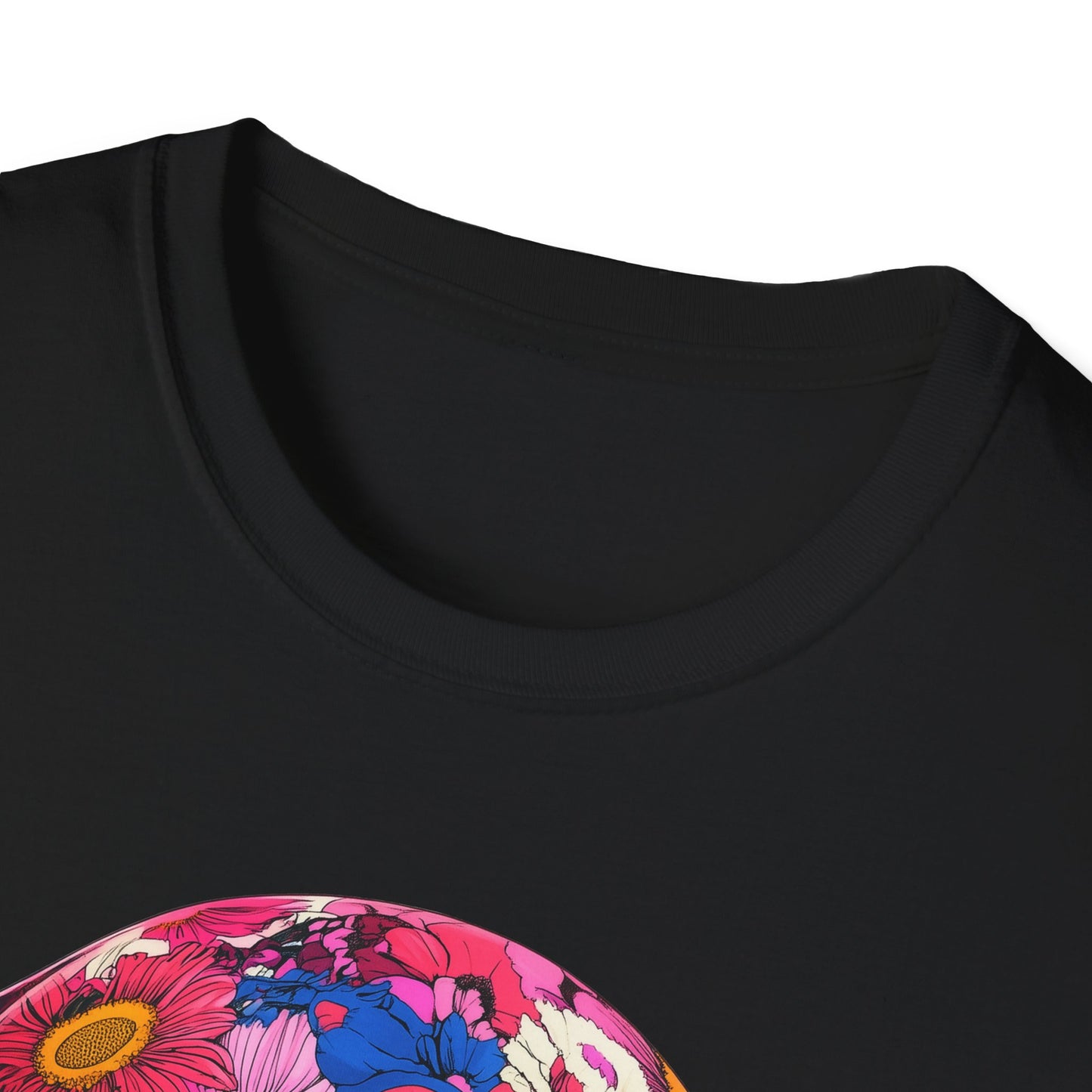 Floral Helmet T-Shirt IV