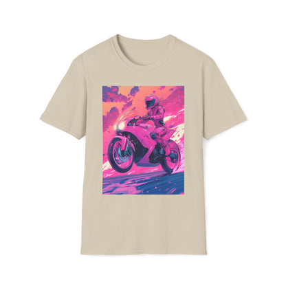 Pink Motorbike T-Shirt II