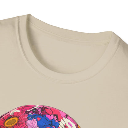 Floral Helmet T-Shirt IV