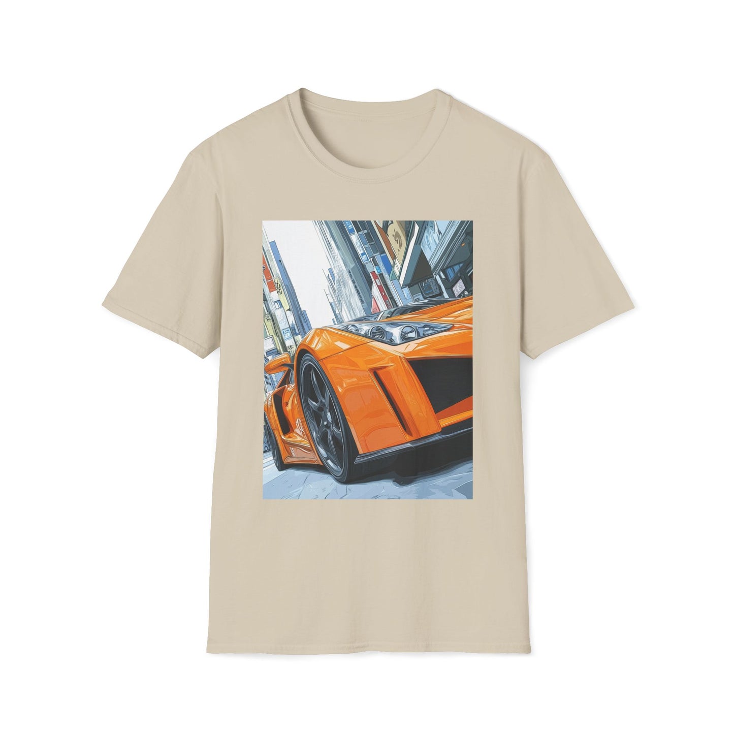 Orange Concept Car T-Shirt III