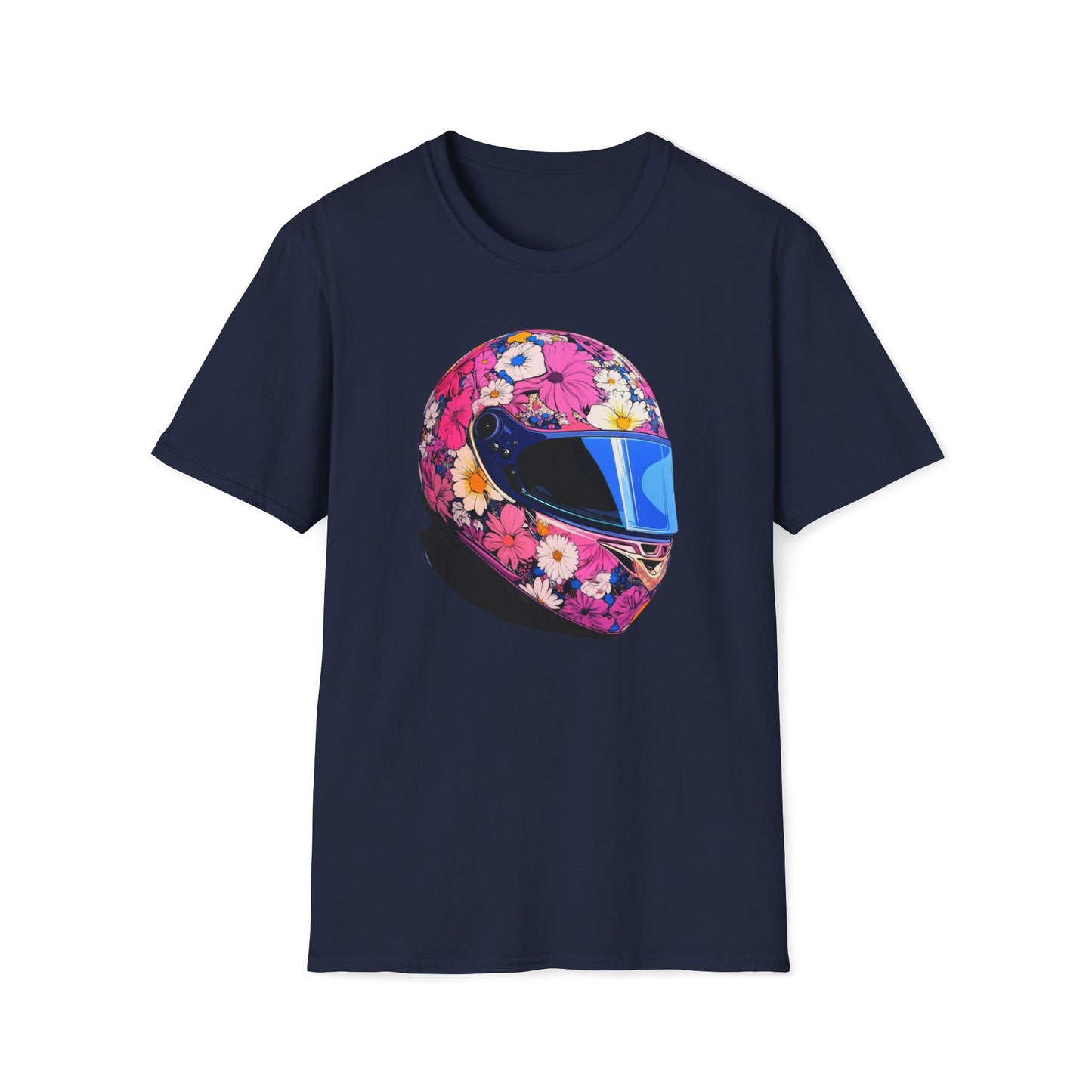 Floral Helmet T-Shirt