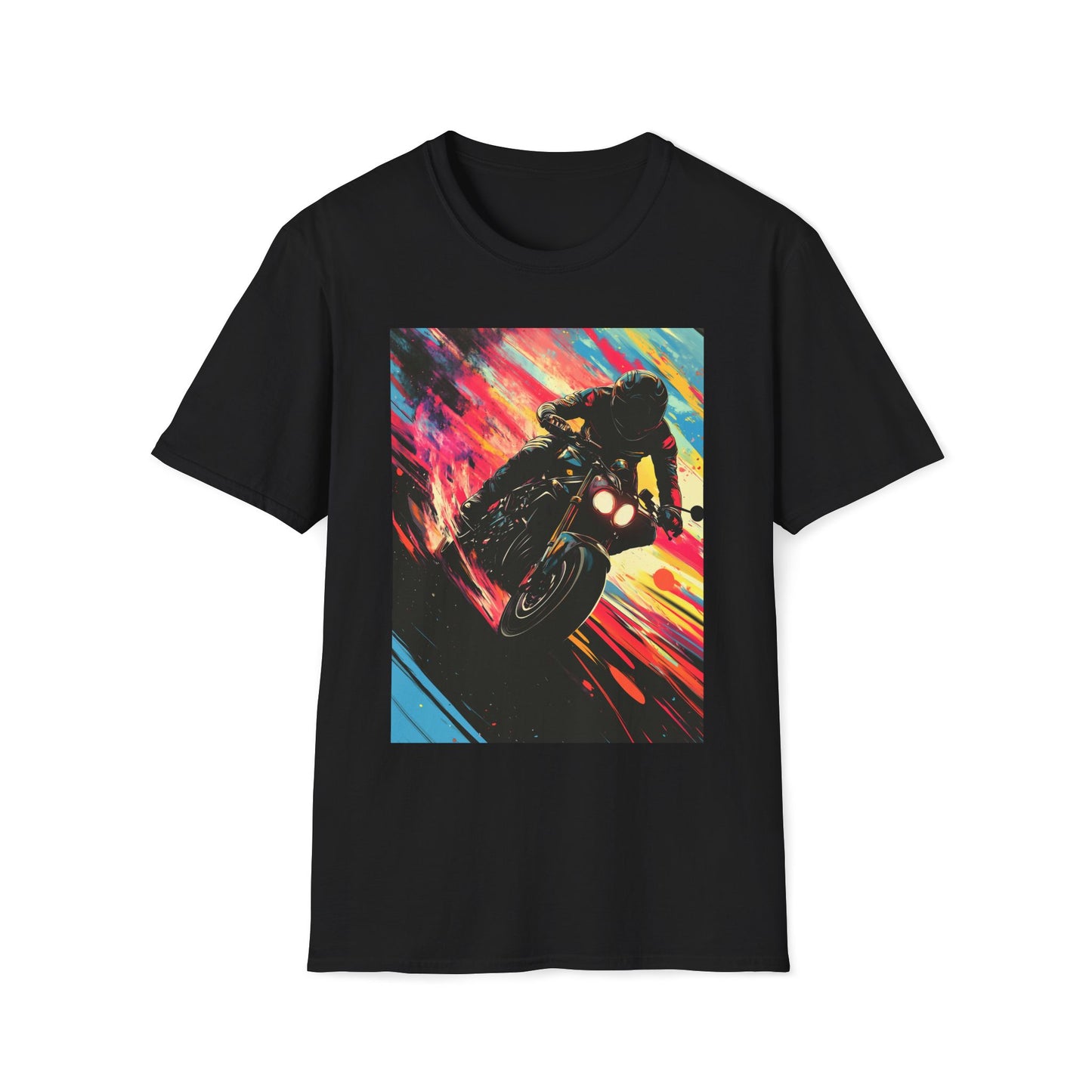 Black Motorbike T-Shirt