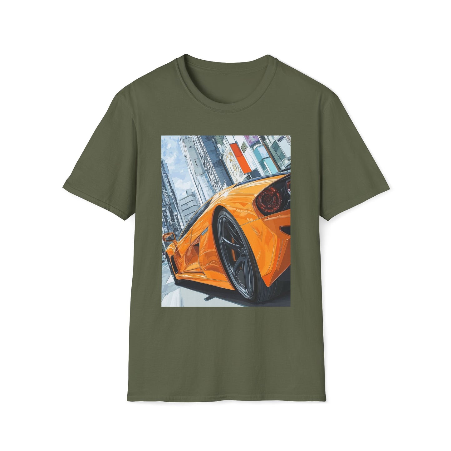 Orange Concept Car T-Shirt