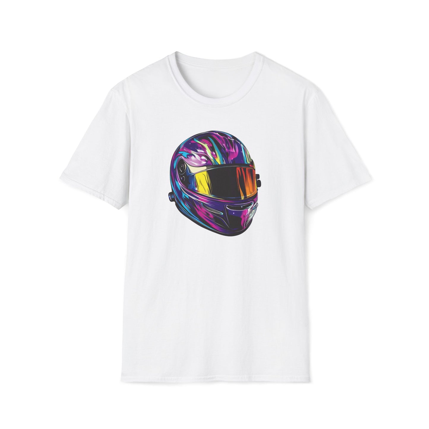 Purple Racing Helmet T-Shirt