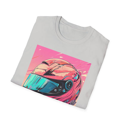 Pink Racing Helmet T-Shirt II