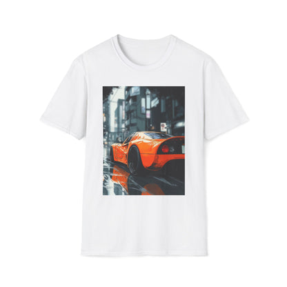 Yellow Drifting Car T-Shirt