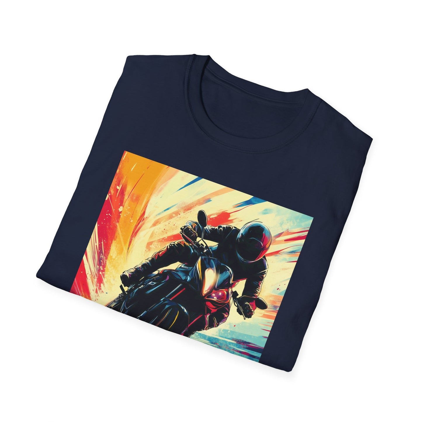 Black Motorbike T-Shirt III