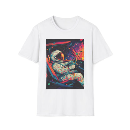 Astronaut Driving In Space II T-Shirt