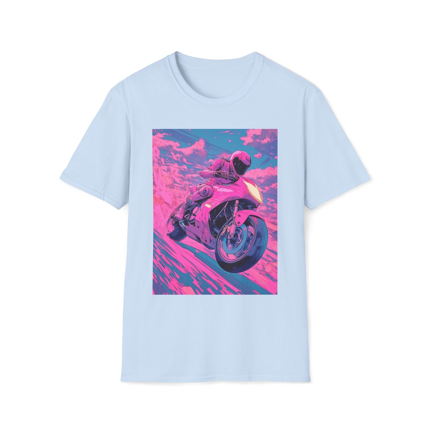 Pink Motorbike T-Shirt