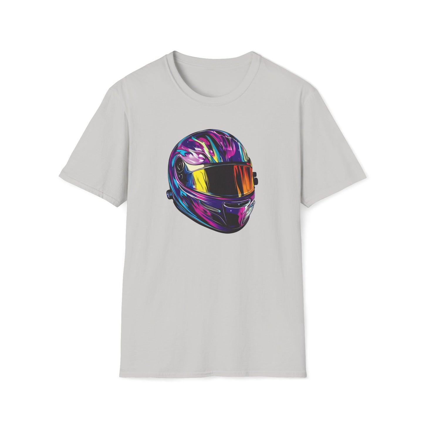 Purple Racing Helmet T-Shirt