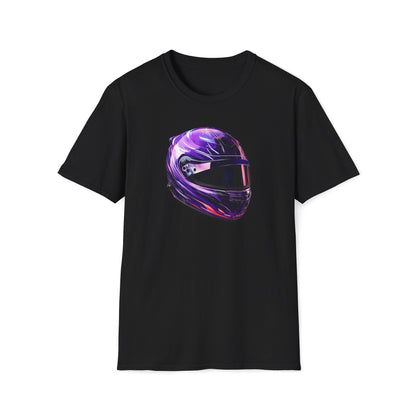 Purple Racing Helmet T-Shirt