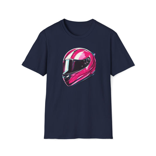 Pink Racing Helmet T-Shirt III