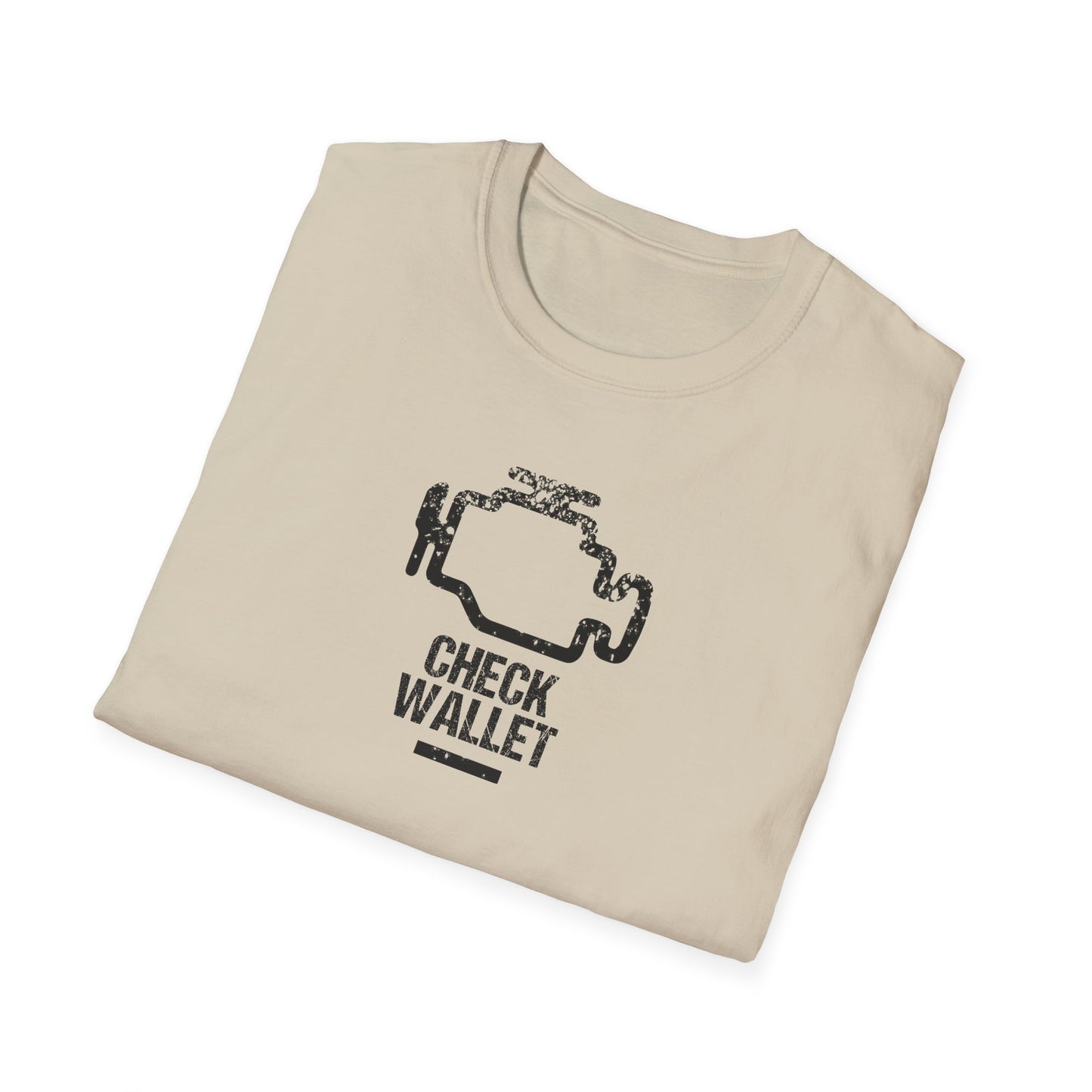 Check Wallet Light T-Shirt