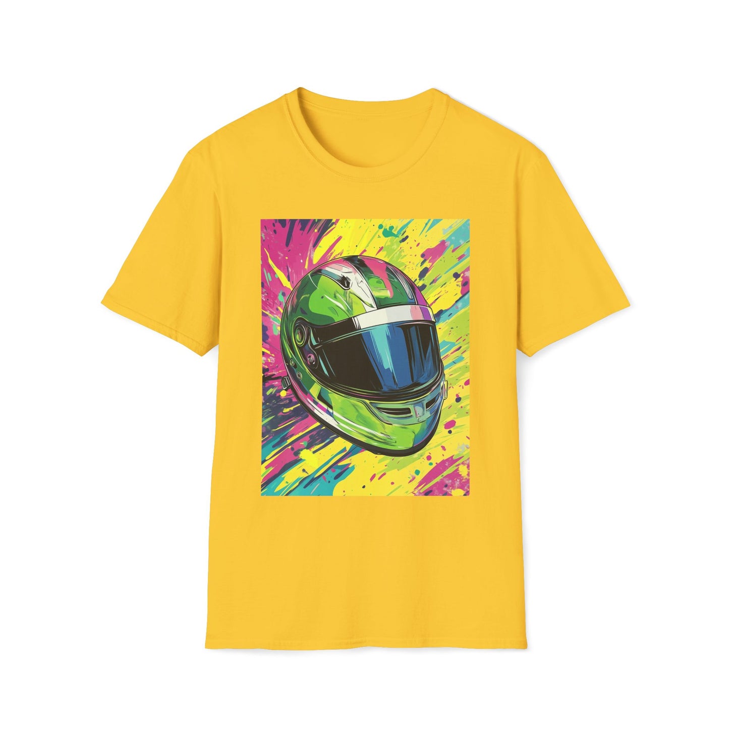 Green Racing Helmet T-Shirt II