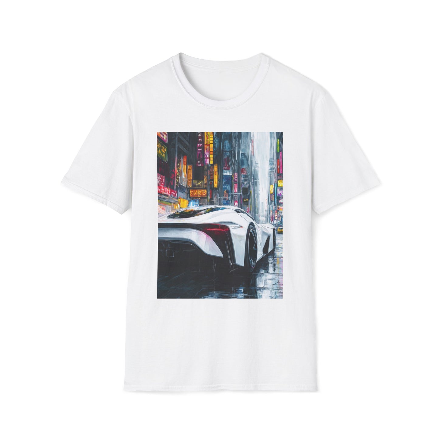 White Concept Car T-Shirt