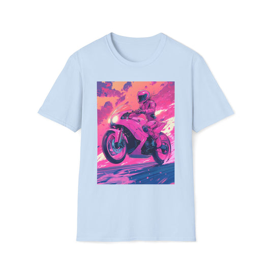 Pink Motorbike T-Shirt II