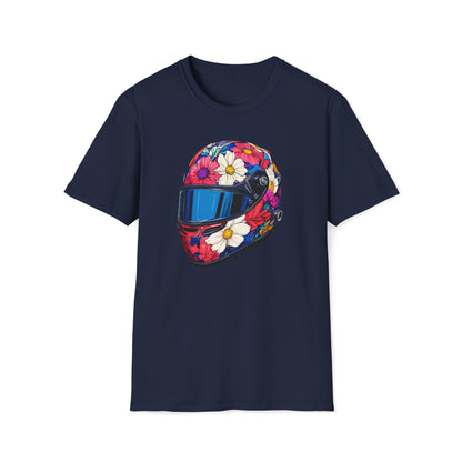 Floral Helmet T-Shirt II