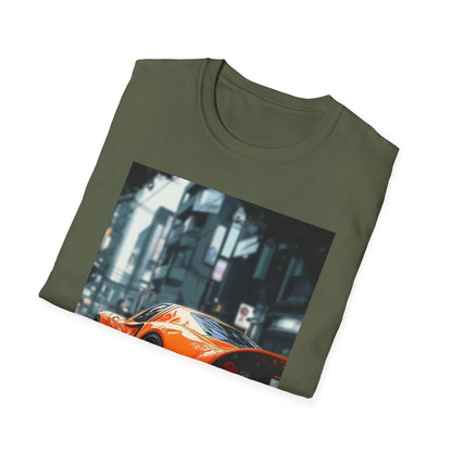 Yellow Drifting Car T-Shirt