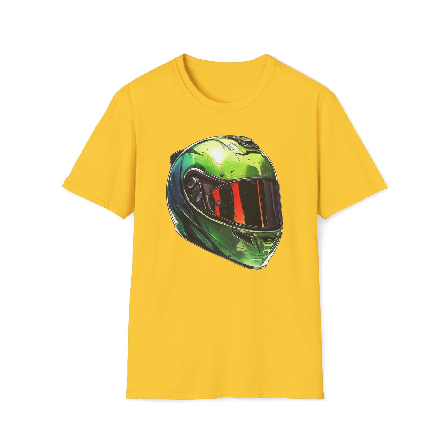 Green Racing Helmet T-Shirt III