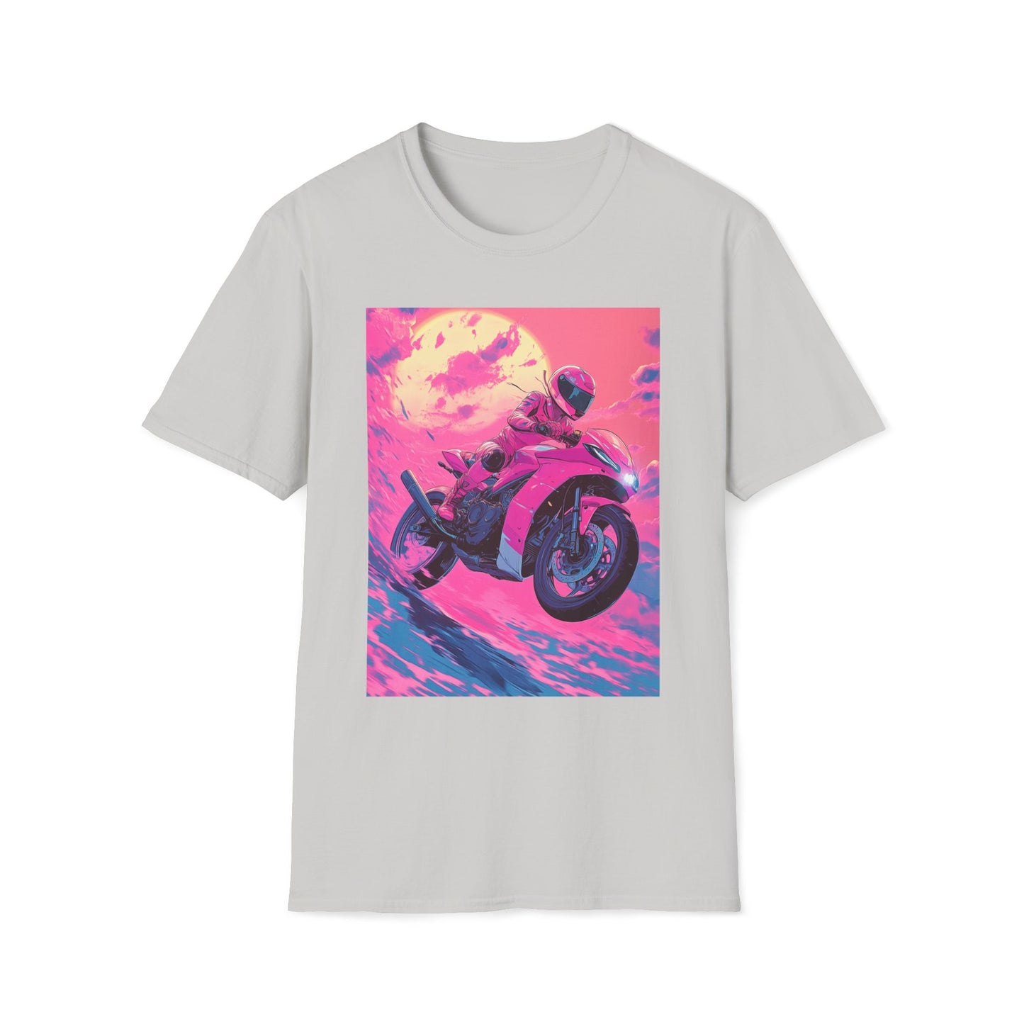 Pink Motorbike T-Shirt III