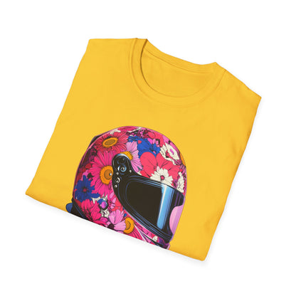 Floral Helmet T-Shirt IV