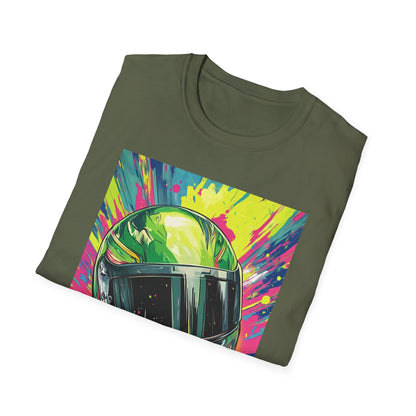 Green Racing Helmet T-Shirt III