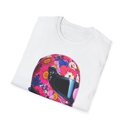 Floral Helmet T-Shirt IV