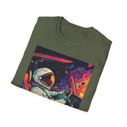 Astronaut Driving In Space II T-Shirt