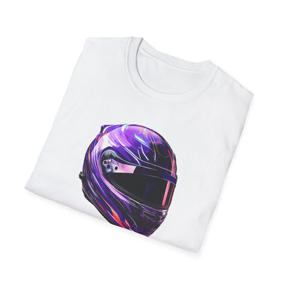 Purple Racing Helmet T-Shirt