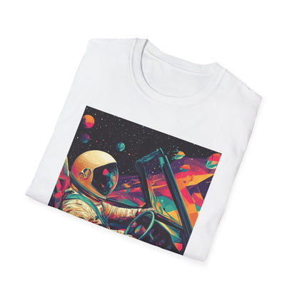 Astronaut Driving In Space III T-Shirt