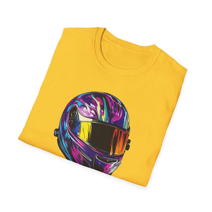 Purple Racing Helmet T-Shirt