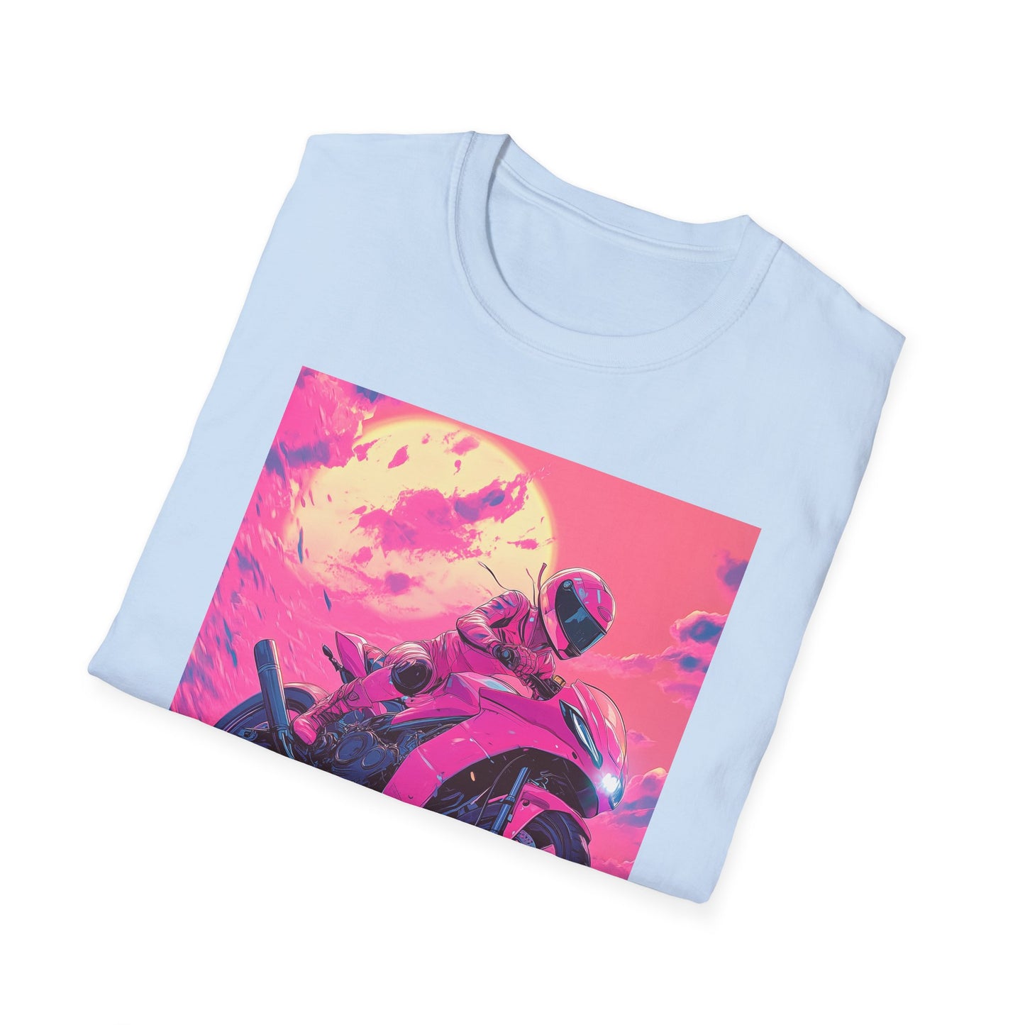 Pink Motorbike T-Shirt III