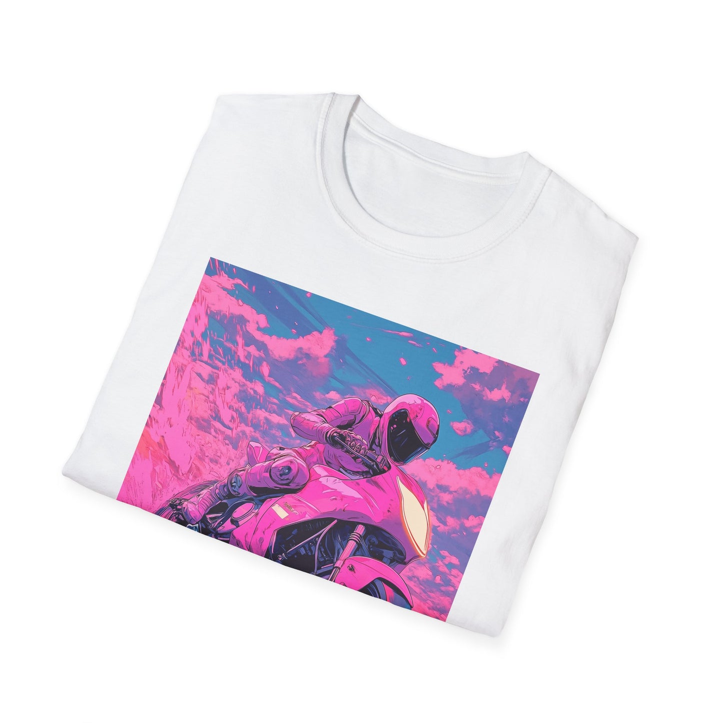 Pink Motorbike T-Shirt