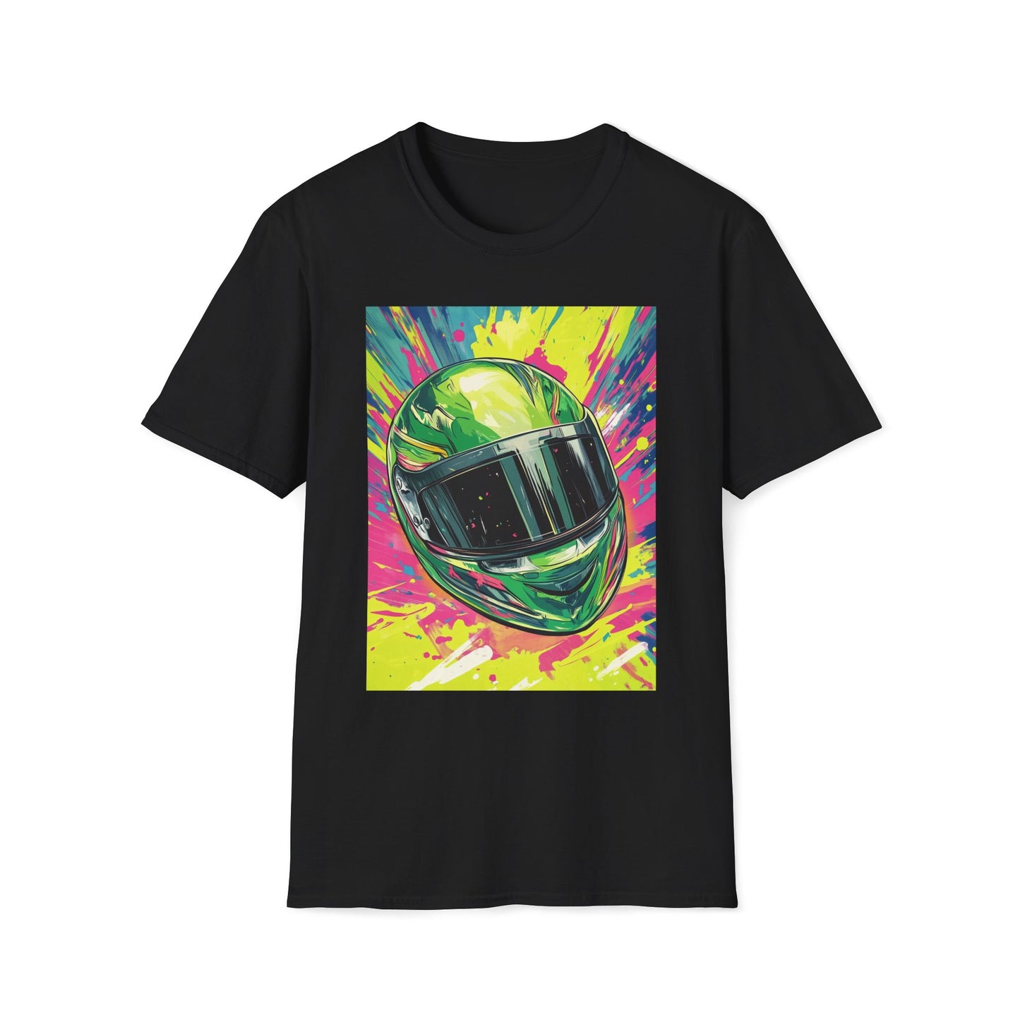 Green Racing Helmet T-Shirt III