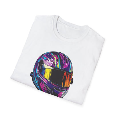 Purple Racing Helmet T-Shirt