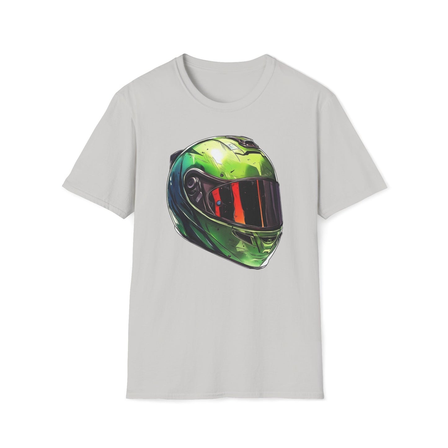 Green Racing Helmet T-Shirt III