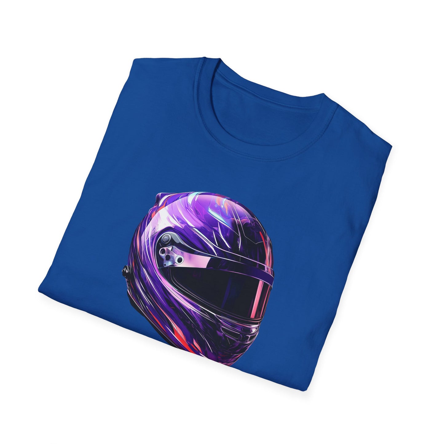 Purple Racing Helmet T-Shirt