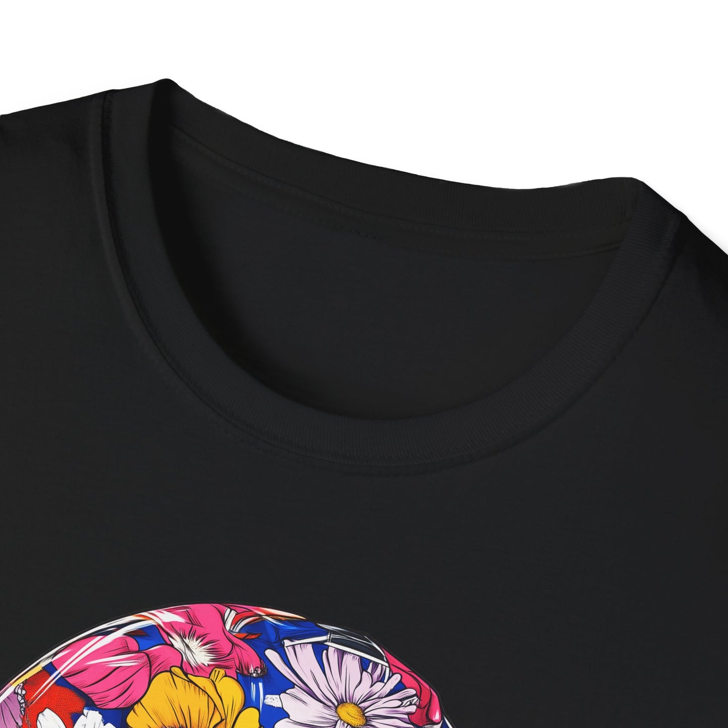 Floral Helmet T-Shirt III