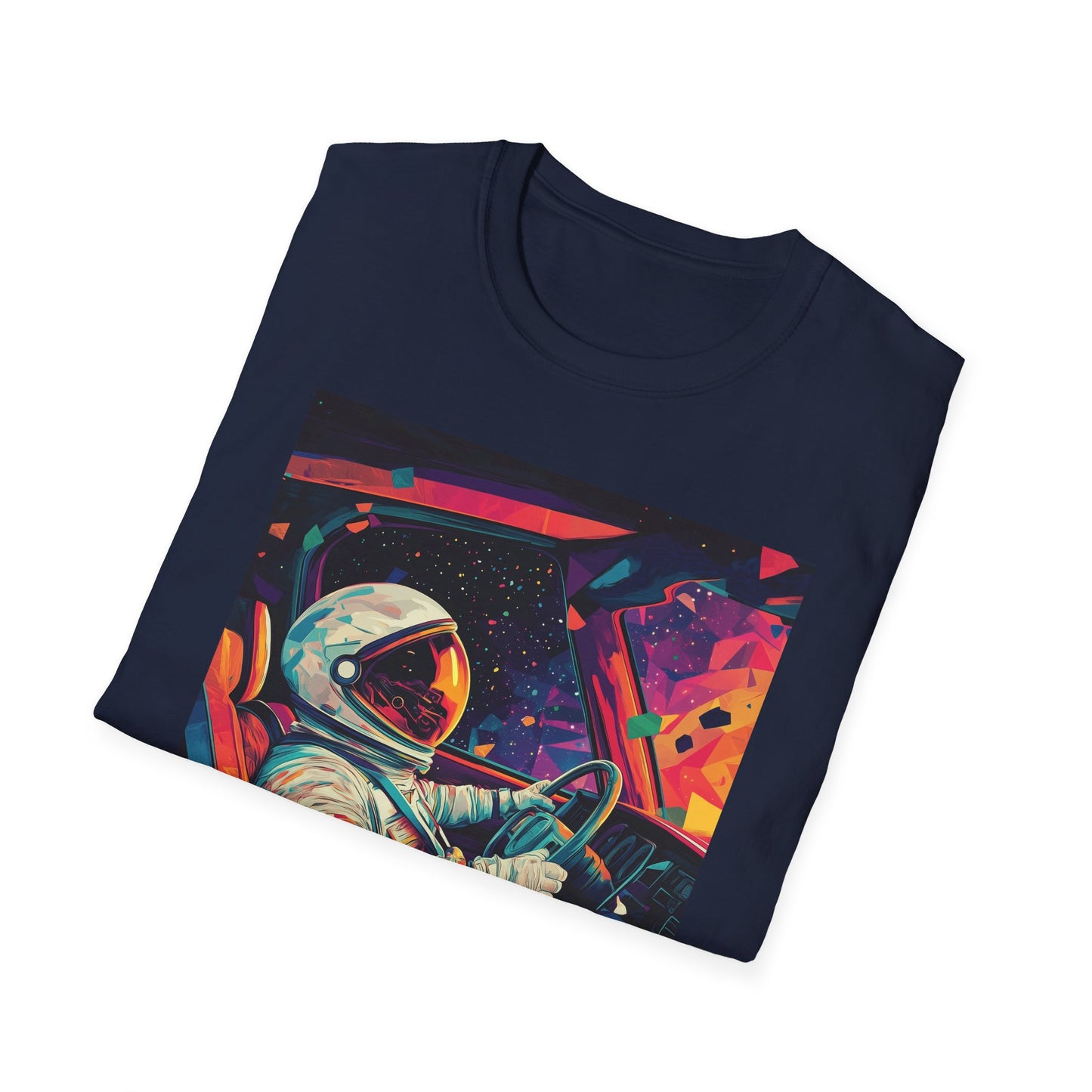 Astronaut Driving In Space II T-Shirt